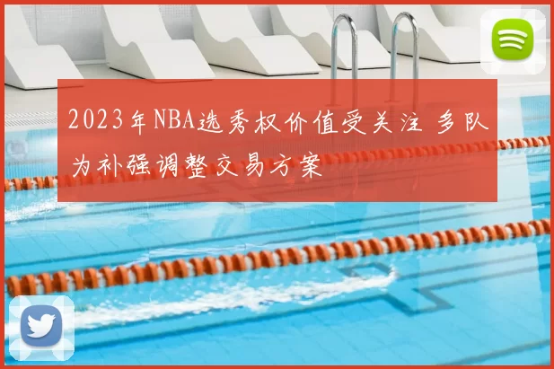 2023年NBA选秀权价值受关注 多队为补强调整交易方案