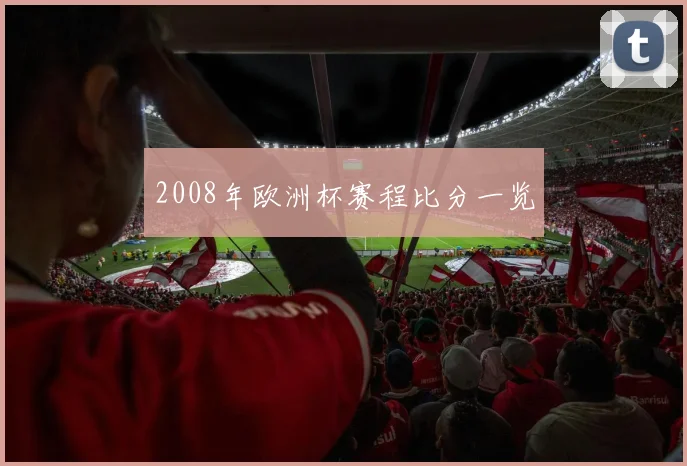 2008年欧洲杯赛程比分一览