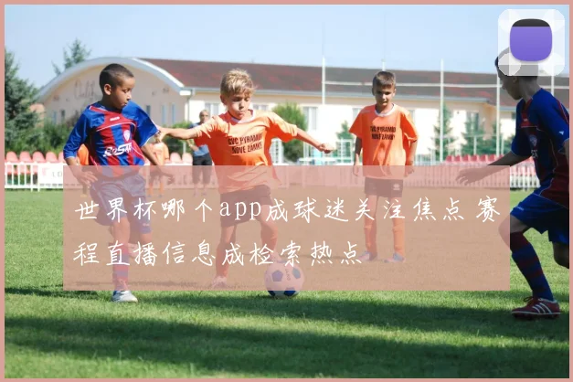 世界杯哪个app成球迷关注焦点 赛程直播信息成检索热点